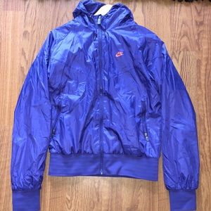 Nike Purple Windrunner Jacket Size Large